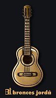 Гитара бронзовая 16×6 см в наличии Bronces Jorda Испания
