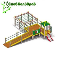 Детский игровой комплекс для детей с ограниченными физическими возможностями, фото 1