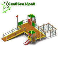 Детский игровой комплекс для детей с ограниченными физическими возможностями, фото 1