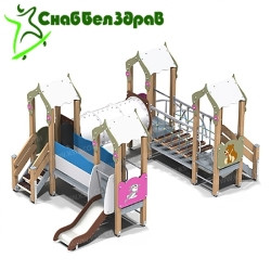 Детский игровой комплекс "Царство леса" - фото 3 - id-p73231851