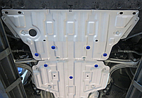 Защита алюминиевая "Rival" для картера Audi A4 АКПП 2015-2020. Артикул 333.0334.1