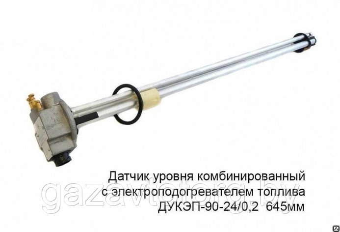Топливозаборник КАМАЗ Евро-3 объед.(с эл/подогр.)(645мм.)(ДУКЭП90-24/0,2-645), DYKEP902402645, фото 2