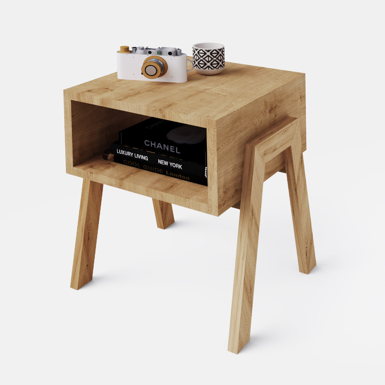 Тумбочка crafto РУБИ / wood в скандинавском стиле