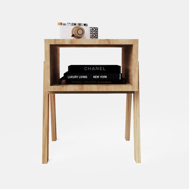 Тумбочка CRAFTO / РУБИ/wood в скандинавском стиле Тумбочка CRAFTO / РУБИ/wood в скандинавском стиле
