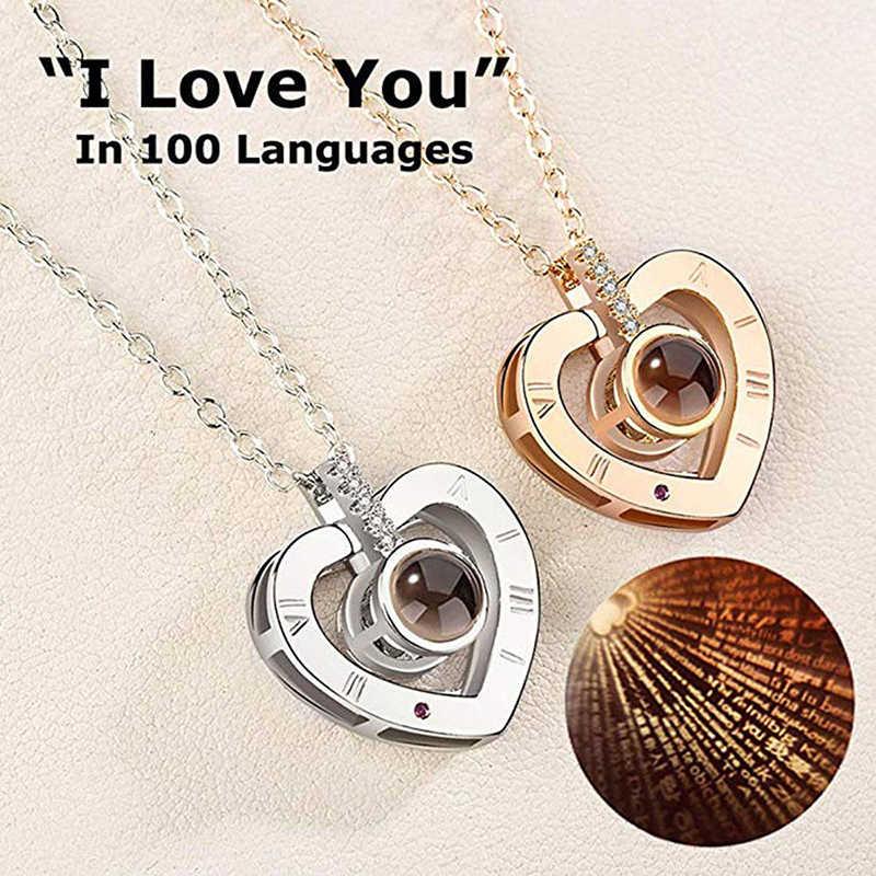 Кулон "I love You" на 100 языках "