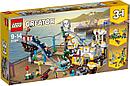 Детский конструктор Decool 3 в 1 арт. 3129 Аттракцион Пиратские горки аналог Лего сити креатор Creator Expert, фото 4