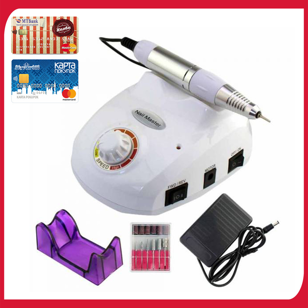 Аппарат для маникюра и педикюра (фрезер) Nail Master ZS-603, 45000 оборотов / 65W - фото 1 - id-p117472178