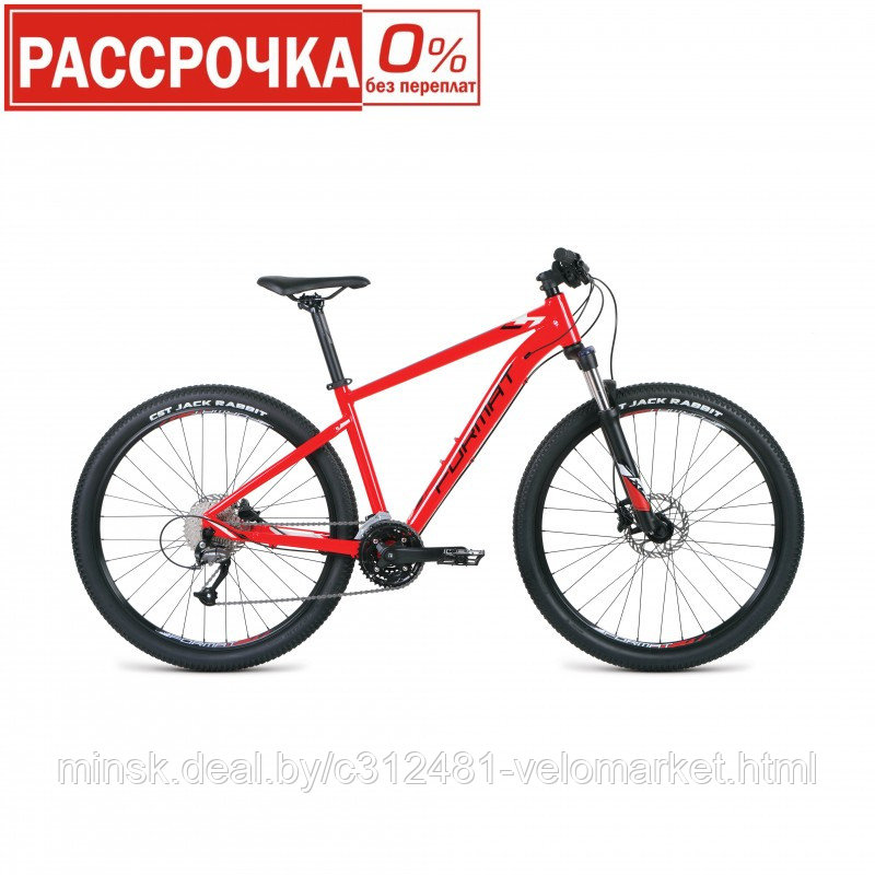 Велосипед FORMAT 1413 27,5 (2019) М Красный - фото 1 - id-p95116218