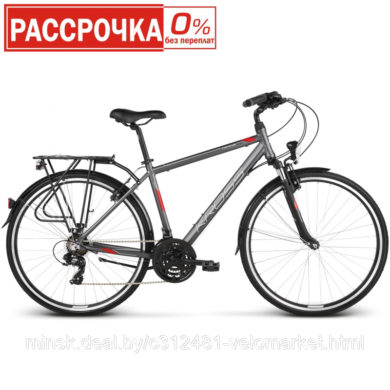 Велосипед Kross Trans 1.0 - фото 1 - id-p95179575