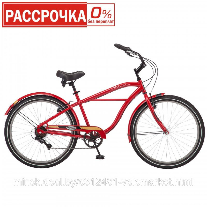 Велосипед Schwinn Miramar Red 2019 - фото 1 - id-p95522733