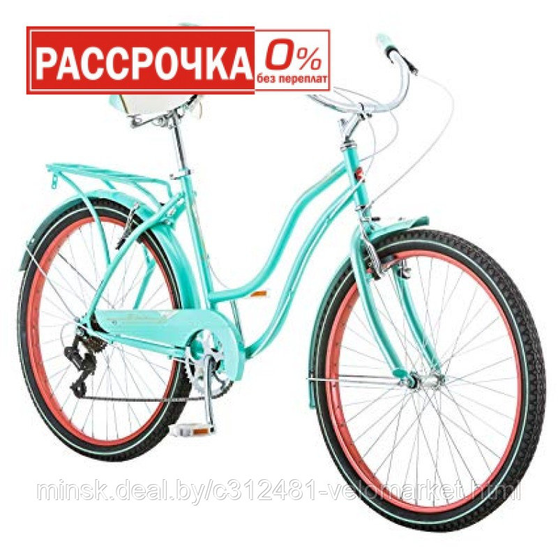 Велосипед Schwinn Perla 7 Light Blue/Red 2019 - фото 1 - id-p95522734