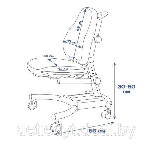 Растущий стул Rifforma Comfort-33 Серый - фото 3 - id-p119317149