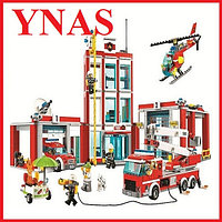 Детский конструктор Bela CITIES арт. 10831 "Пожарная часть станция", аналог LEGO City (Лего Сити)