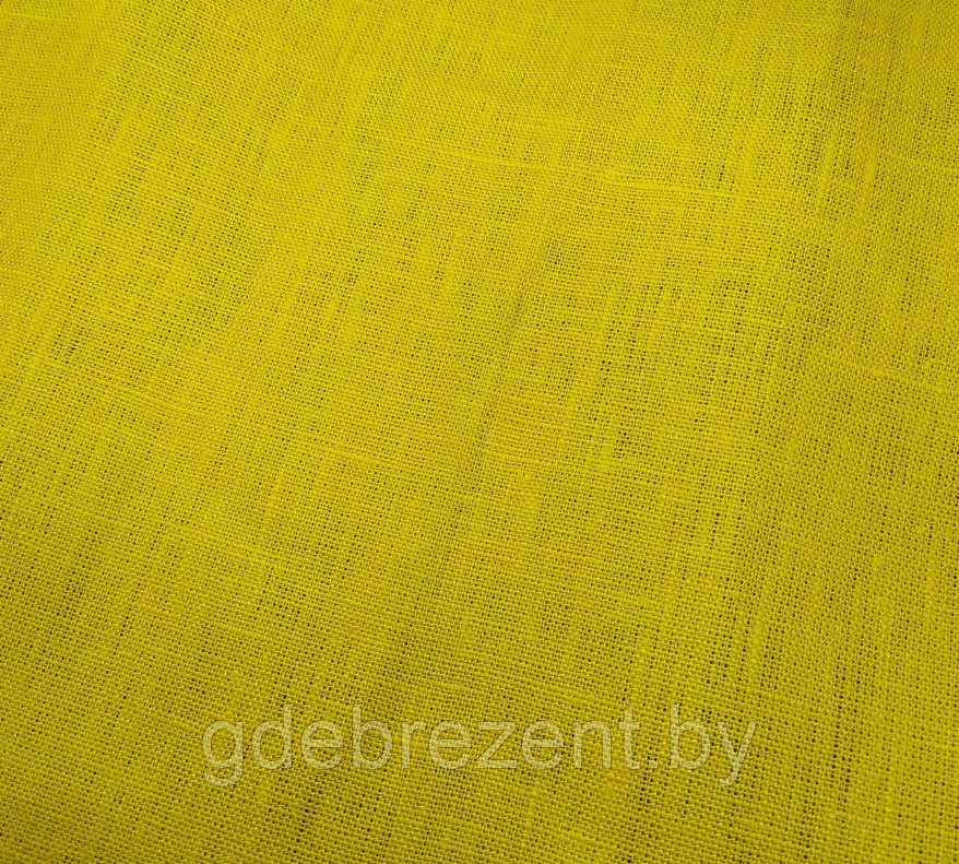 Ткань льняная #1363 (желт)