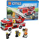 Детский конструктор Bela арт. 10828 "Пожарный автомобиль машина", аналог Лего LEGO лего сити пожарная часть, фото 2
