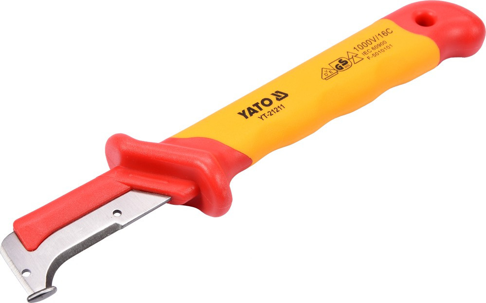 Нож для снятия изоляции диэлектрический VDE, YATO - фото 2 - id-p119341891