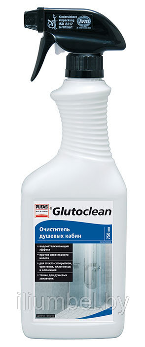 Очиститель душевых кабин Glutoclean