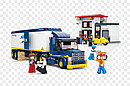Детский конструктор Sluban арт. M38-B0318 "Грузовик трейлер для перевозки ", аналог лего LEGO City Сити, фото 2