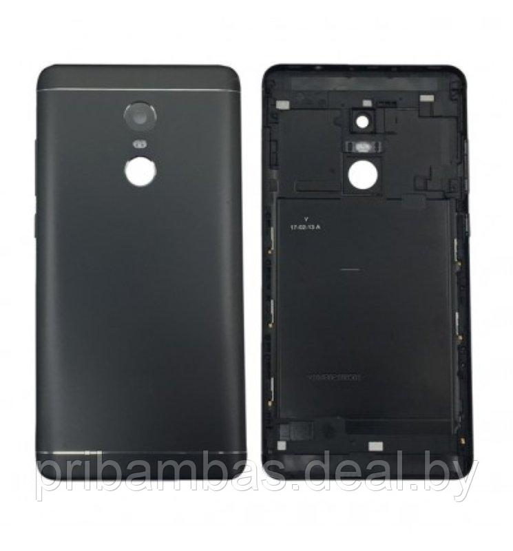 Задняя крышка для Xiaomi Redmi Note 4x черная - фото 1 - id-p67723469