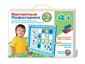 Развивающая игра Магнитные Пифагорики 4+ №2