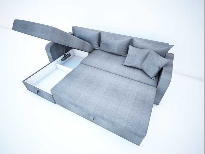 Угловой диван в ткани - фото 2 - id-p119388238
