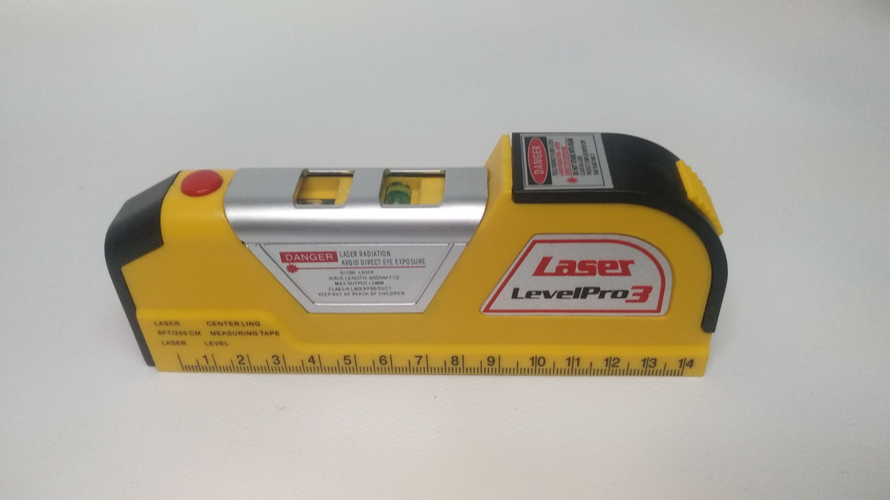 Лазерный уровень LASER LEVEL PRO 3 (4 в 1) - фото 3 - id-p119403221