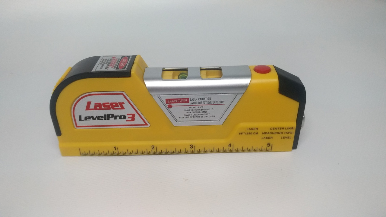 Лазерный уровень LASER LEVEL PRO 3 (4 в 1) - фото 4 - id-p119403221