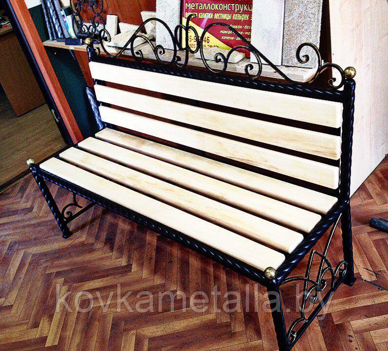 Скамейка кованая "Берёзка"