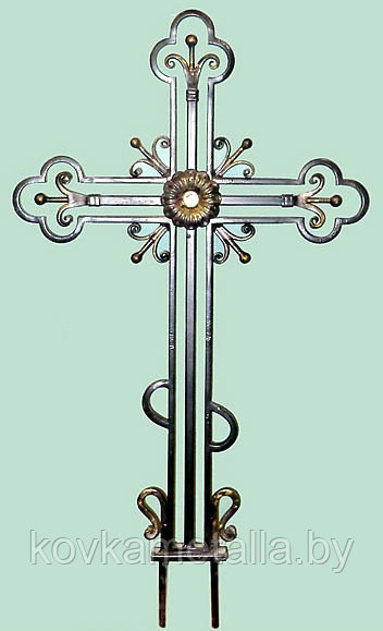 Крест ритуальный № 17 - фото 1 - id-p119055655