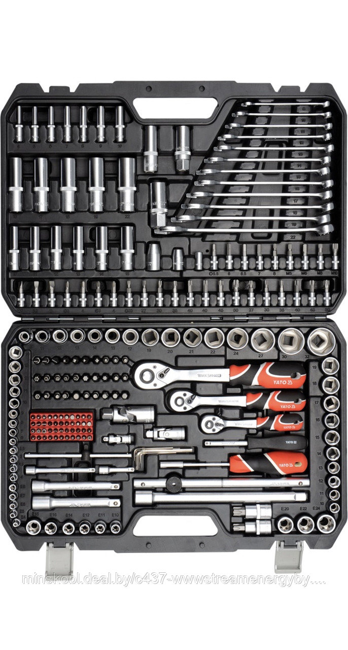 Набор ключей инструмента Yato YT-38841 216 предметов профессиональный!!!