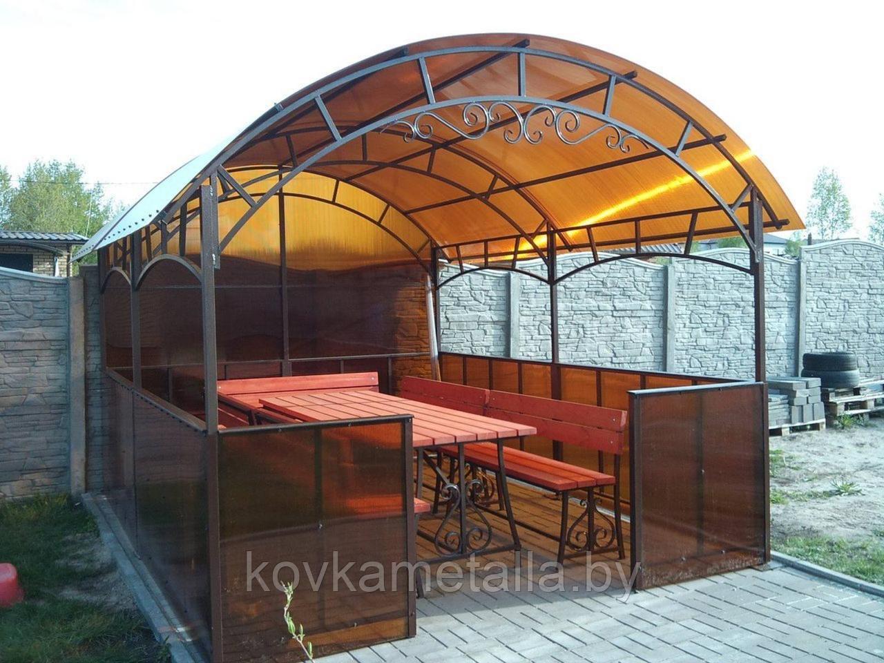 Беседка кованая