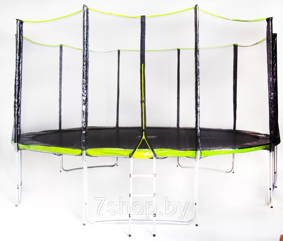 Батут Fitness Trampoline GREEN 15 FT Extreme (5 опор)