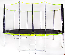 Батут Fitness Trampoline GREEN 16 FT Extreme (6 опор)