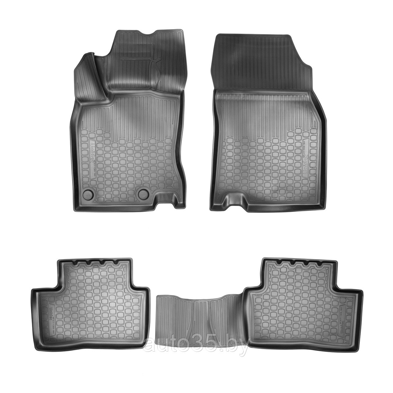 Коврики салонные для Renault Kadjar 3D (2015)