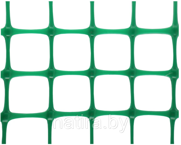 Пластиковая оградительная заборная решетка ЗР-45/2/20, заборная сетка 2х20м - фото 3 - id-p119411968