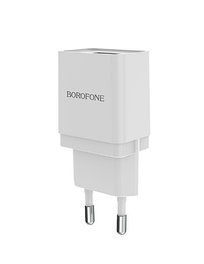 Зарядное устройство Borofone BA19A 1USB 1A