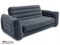Надувной матрас диван для сна Intex Pull-Out Sofa 203x224x66cm 66552 двуспальный