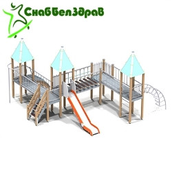 Детский игровой комплекс "Дворик Гномик" - фото 5 - id-p40069308