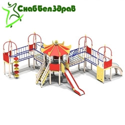 Детский игровой комплекс "Пагода" - фото 3 - id-p40069311
