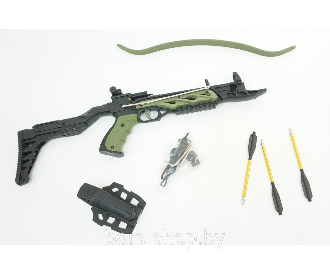 Арбалет-пистолет MK-TCS2 Alligator зеленый - фото 2 - id-p119416442