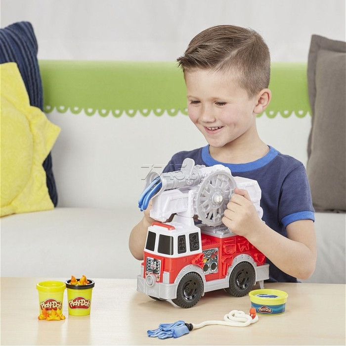 Пожарная Машина Hasbro Play-Doh E6103 - фото 4 - id-p119428193