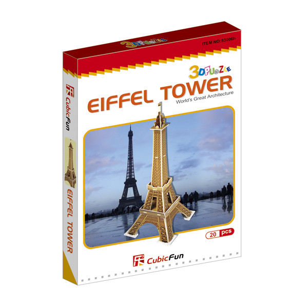 Кубик фан Эйфелева башня Франция (мини серия) Cubic Fun S3006 - фото 3 - id-p119428196