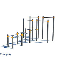 Комплекс турники-брусья СВС-14-76