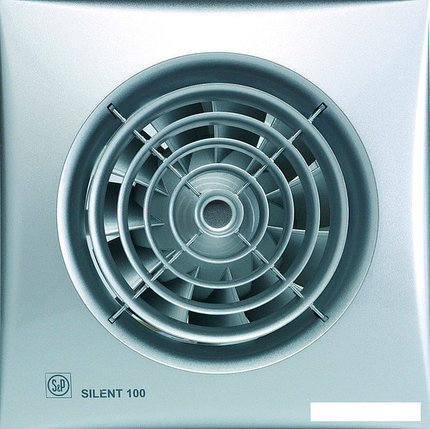 Вытяжной вентилятор Soler&Palau Silent-100 CZ Silver [5210415500], фото 2