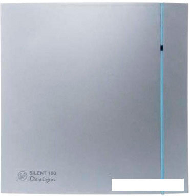 Вытяжной вентилятор Soler&Palau Silent-100 CMZ Silver Design [5210602900], фото 2