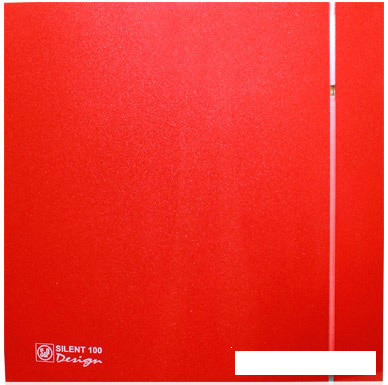 Вытяжной вентилятор Soler&Palau Silent-100 CZ Red Design - 4C [5210611800] - фото 1 - id-p119449518