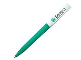 Ручка шариковая, пластик, софт тач, зеленый/белый, Z-PEN, фото 3