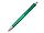 Ручка шариковая, пластик, фрост, зеленый/серебро, фото 2
