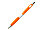 Ручка шариковая, пластик, белый/оранжевый, ГАУДИ, фото 2