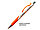 Ручка шариковая, пластик, белый/оранжевый, ГАУДИ, фото 3